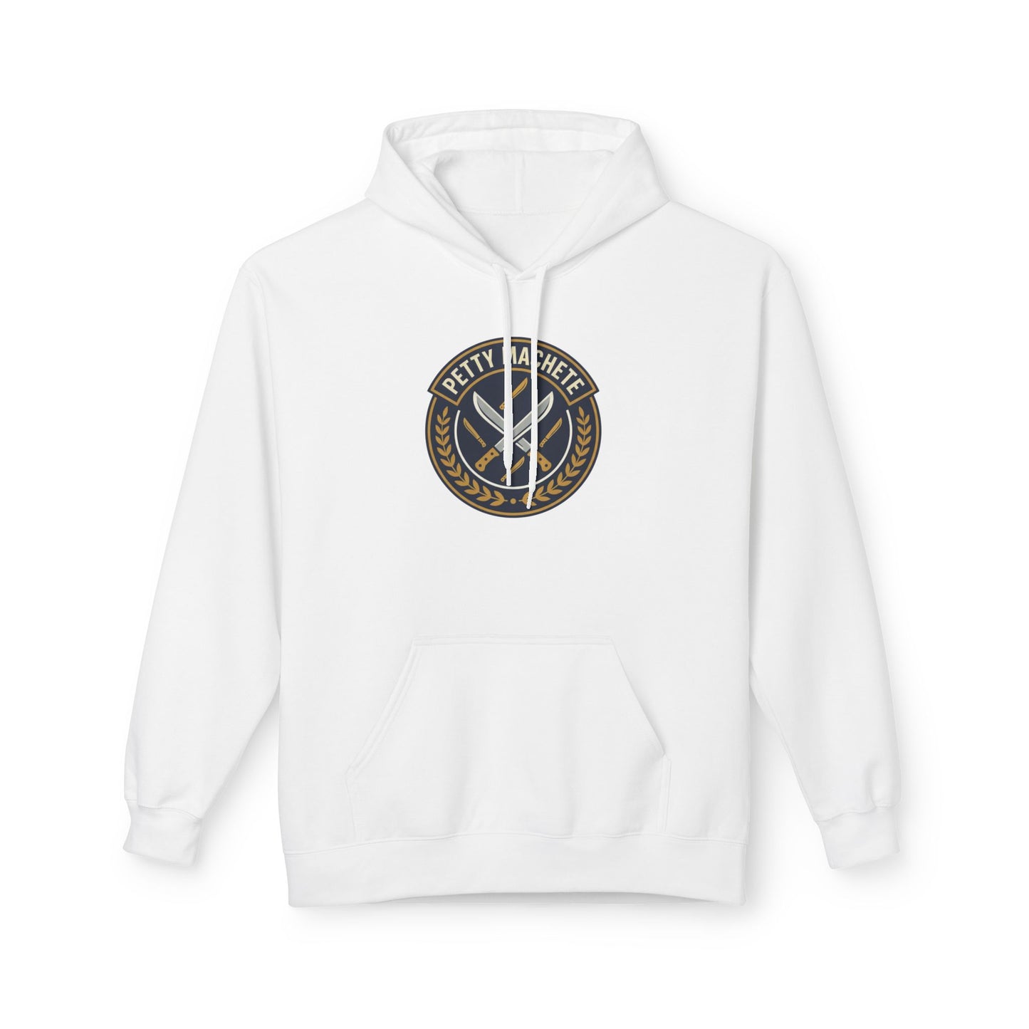 Petty Machete emblem Hoodie — Logo Pullover/Coach and Company
