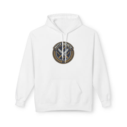 Petty Machete emblem Hoodie — Logo Pullover/Coach and Company