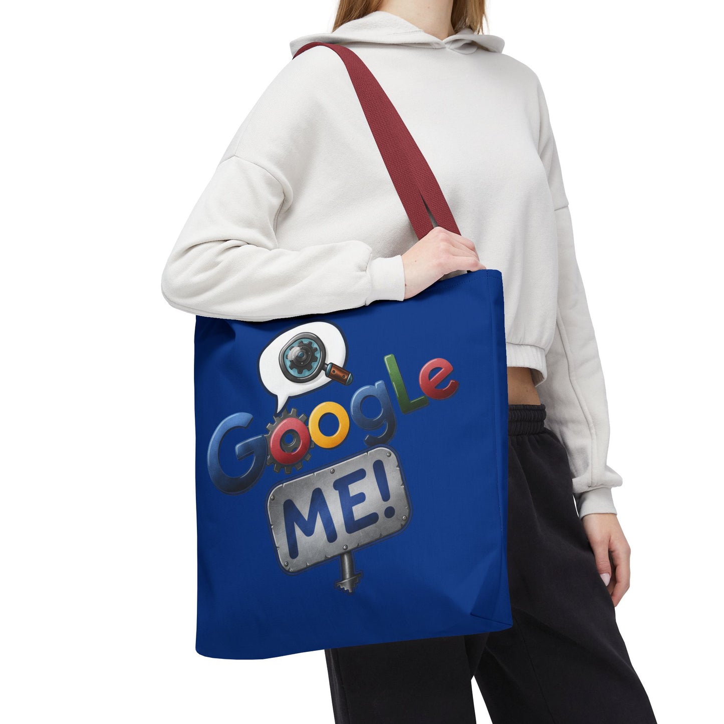 Google Me! Tote Bag (Blue)
