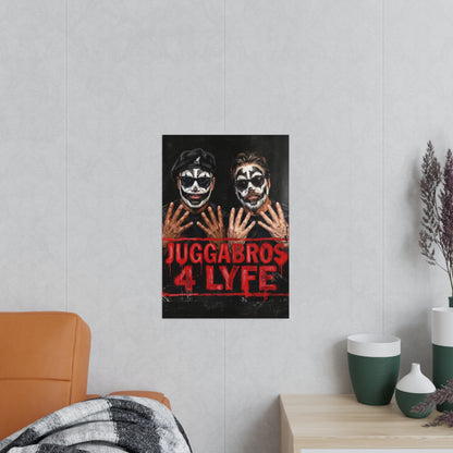 Juggabros 4 Lyfe Photopaper Poster — Coach and Bro