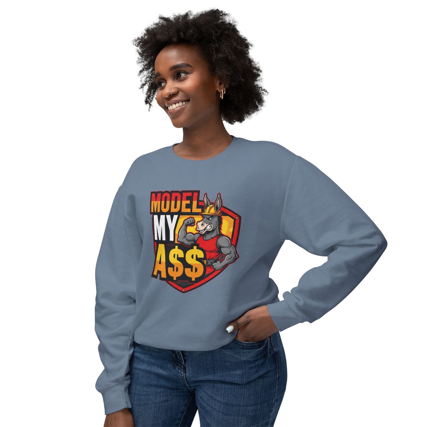 Model My A$$ Crewneck (Mult Colors)
