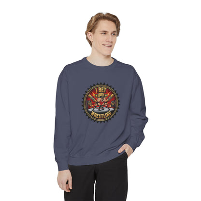 I Bet Wrestling Ring Crewneck