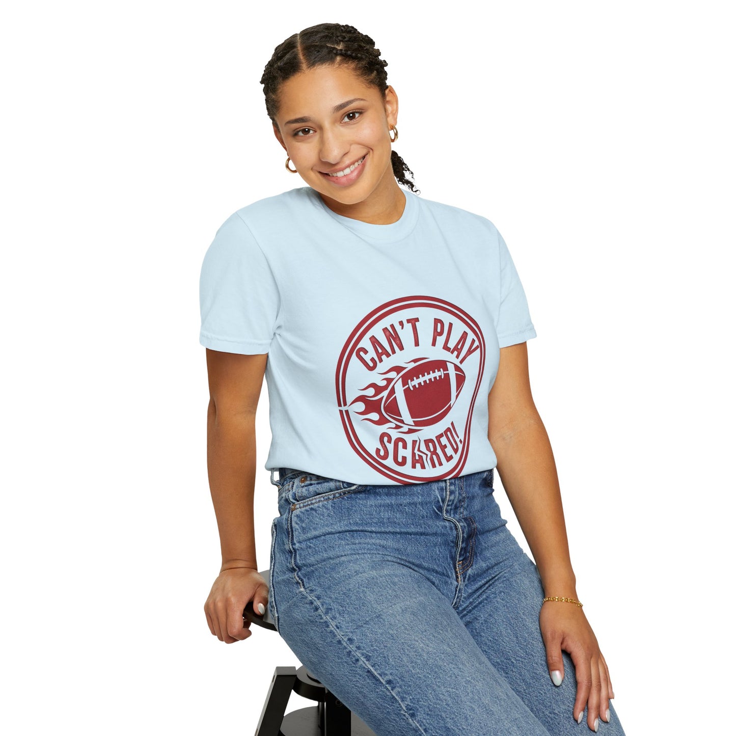 Can't Play Scared Tee (Mult Colors)