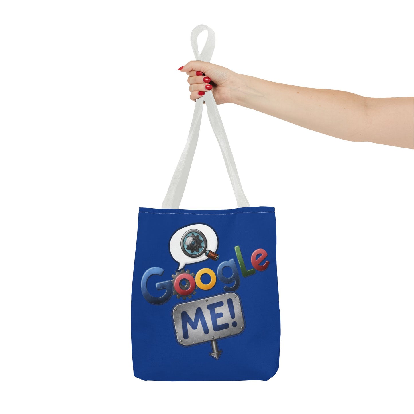 Google Me! Tote Bag (Blue)