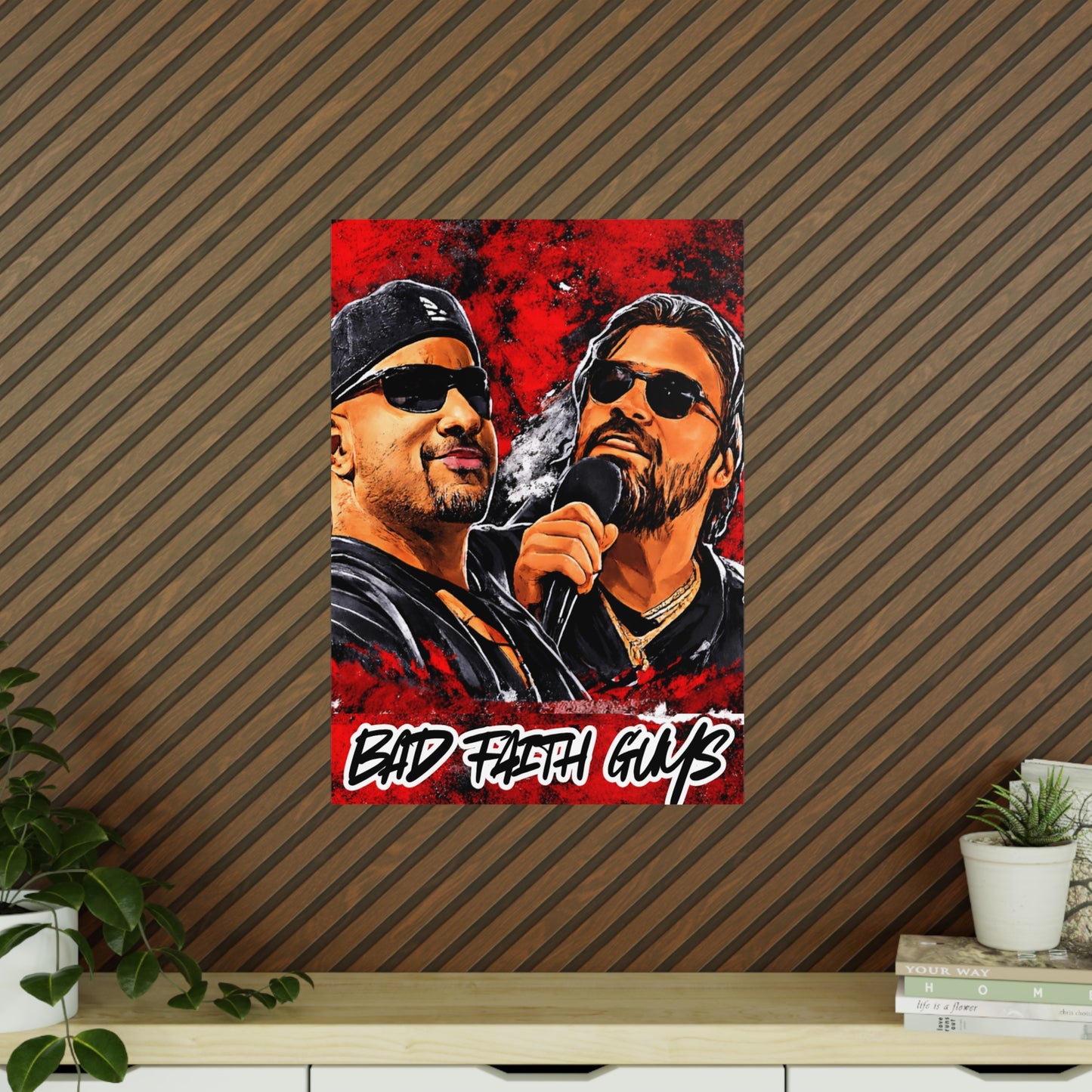 Photopaper Poster - "Bad Faith Guys" /Coach and Bro