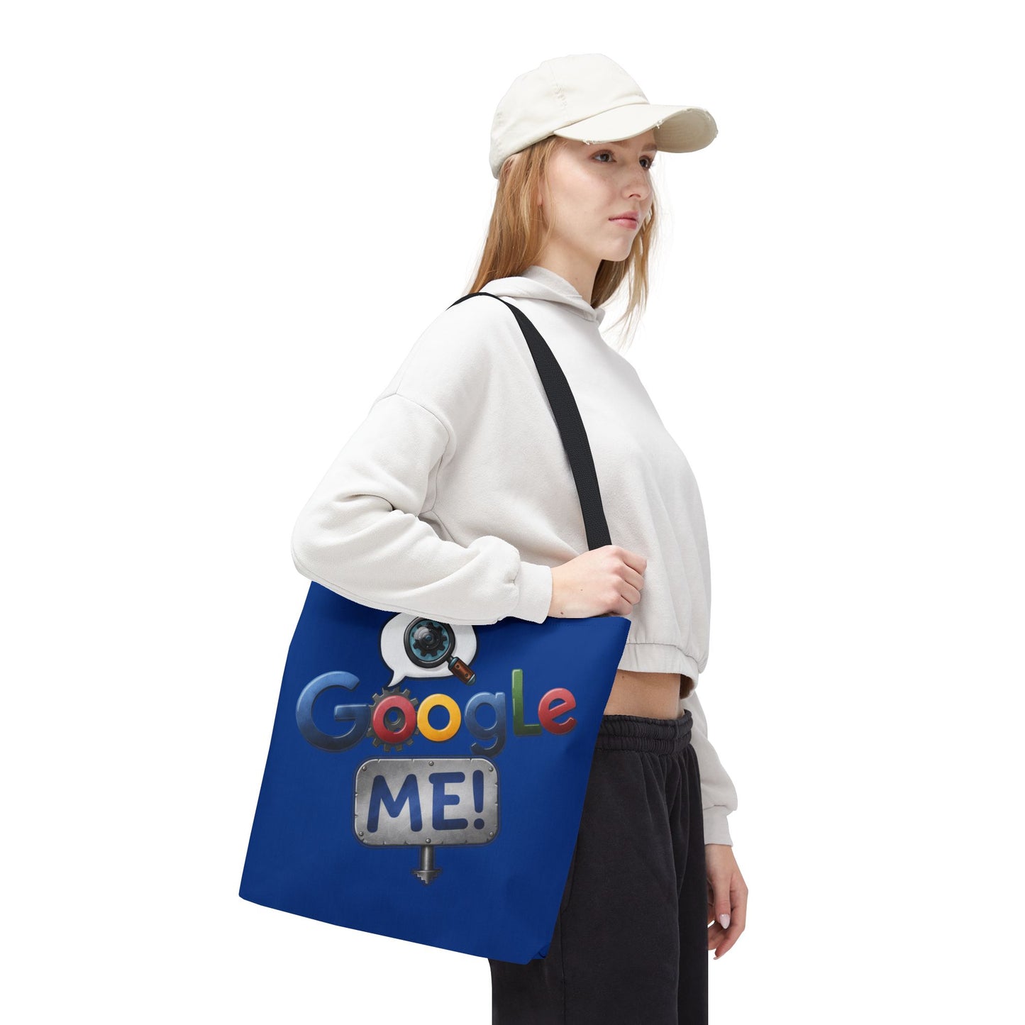 Google Me! Tote Bag (Blue)