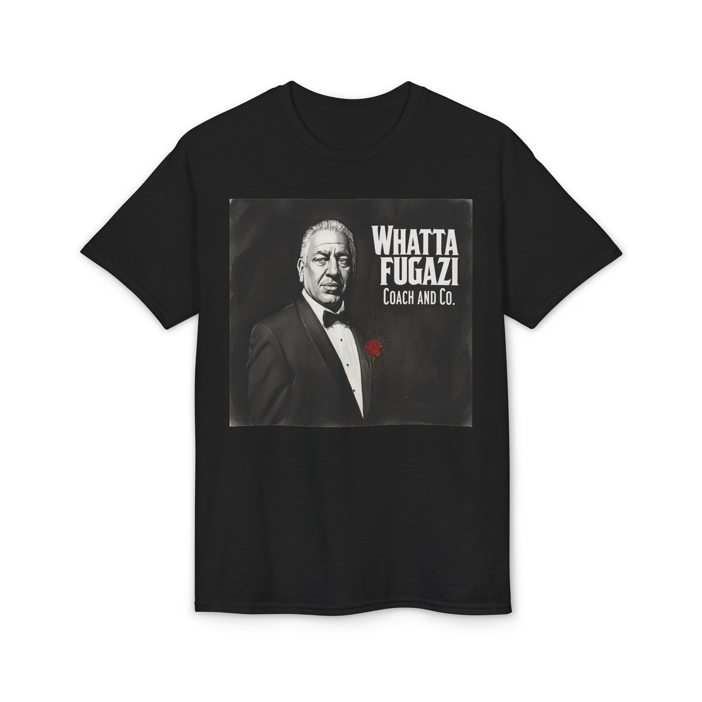 Whatta Fugazi T-Shirt — Vintage Mobster Portrait Tee
