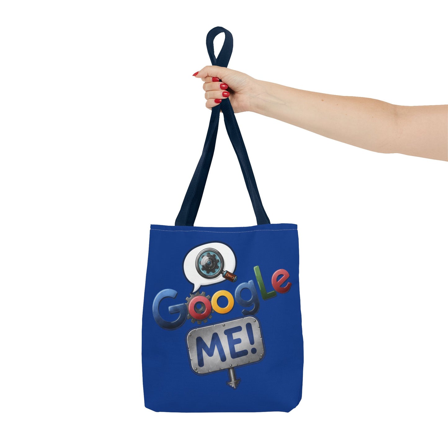 Google Me! Tote Bag (Blue)