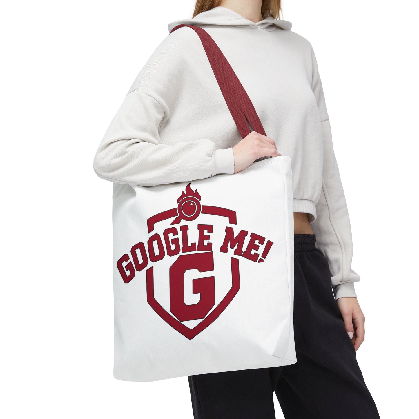 Google Me! Shield Tote Bag