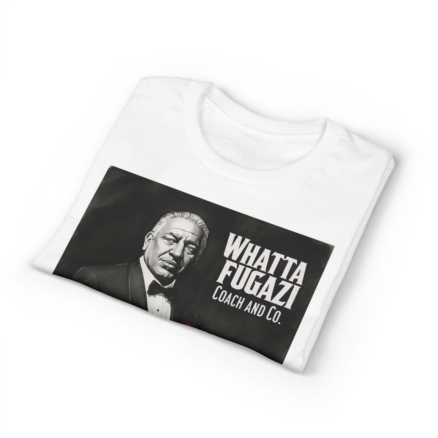 Whatta Fugazi T-Shirt — Vintage Mobster Portrait Tee