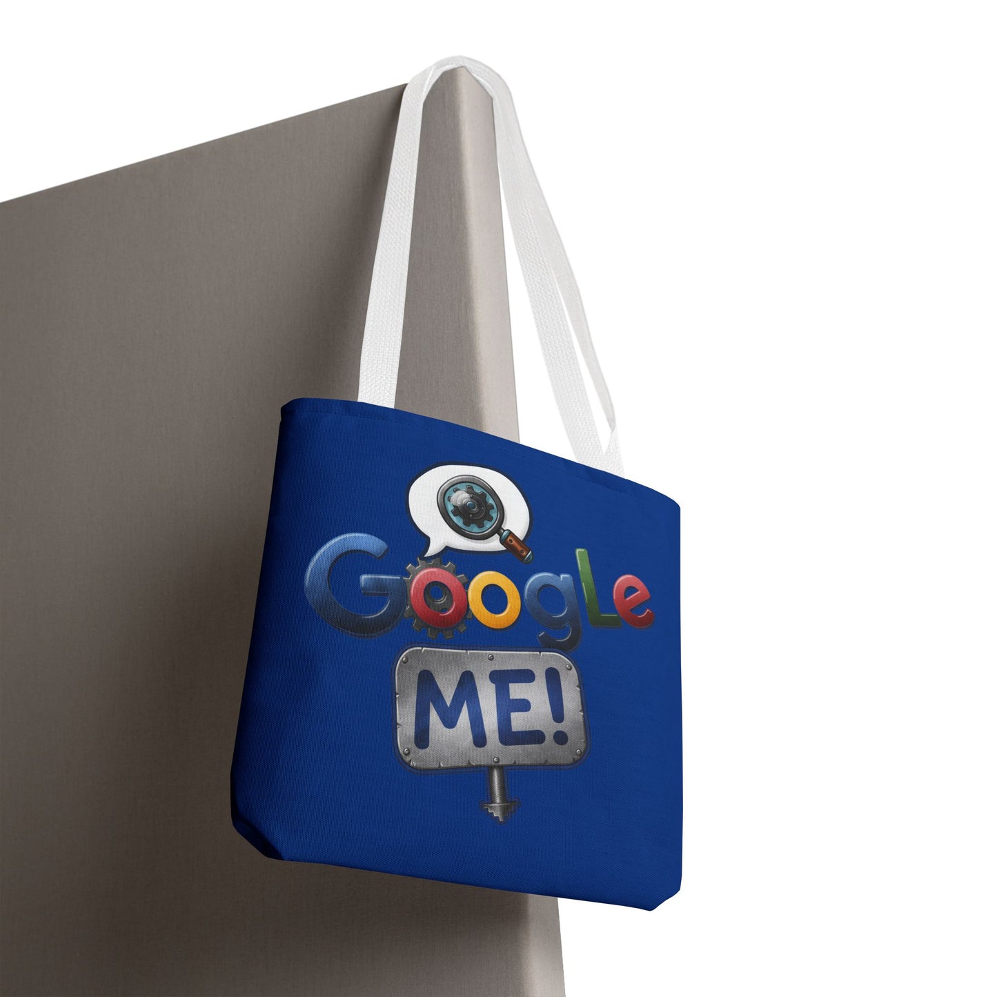 Google Me! Tote Bag (Blue)