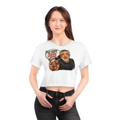 "Sit Down and Drink a Cream Soda" Graphic/Coach and Bro