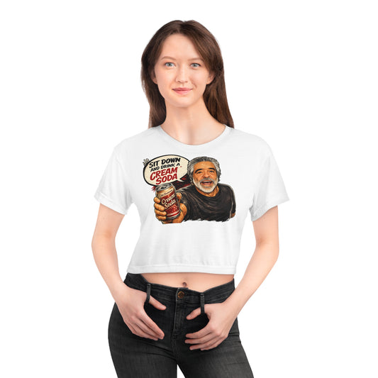 "Sit Down and Drink a Cream Soda" Graphic/Coach and Bro