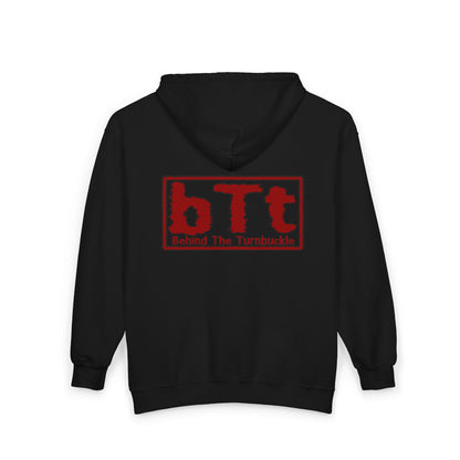 bTb Zip Hoodie - Black/Red