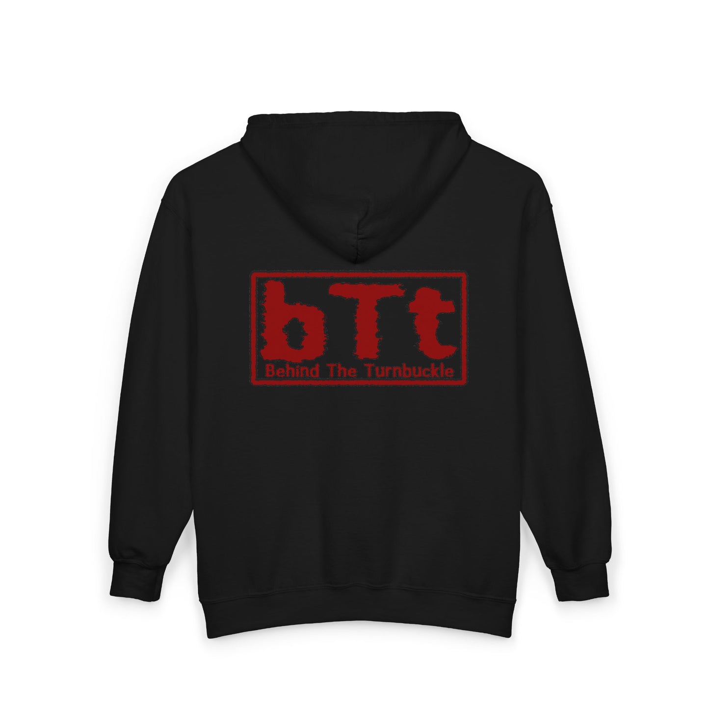 bTb Zip Hoodie - Black/Red