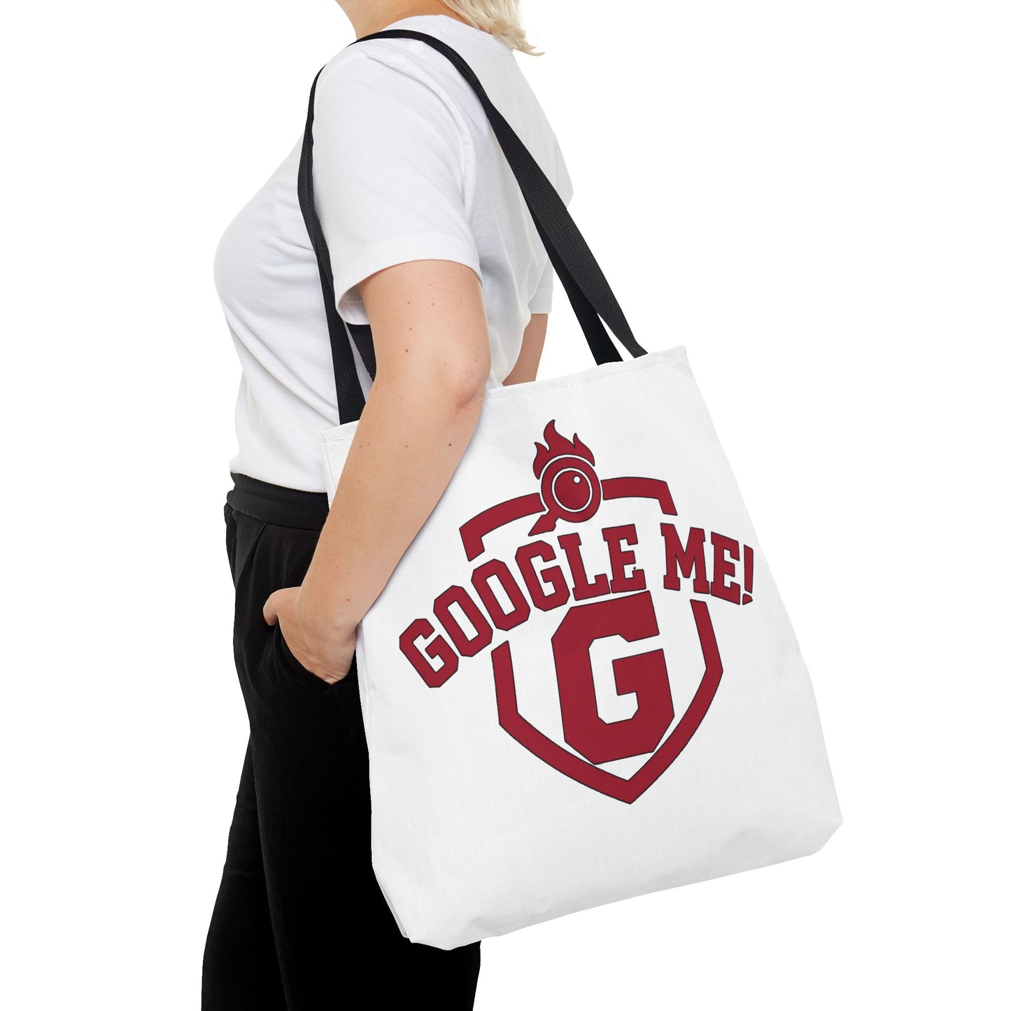 Google Me! Shield Tote Bag