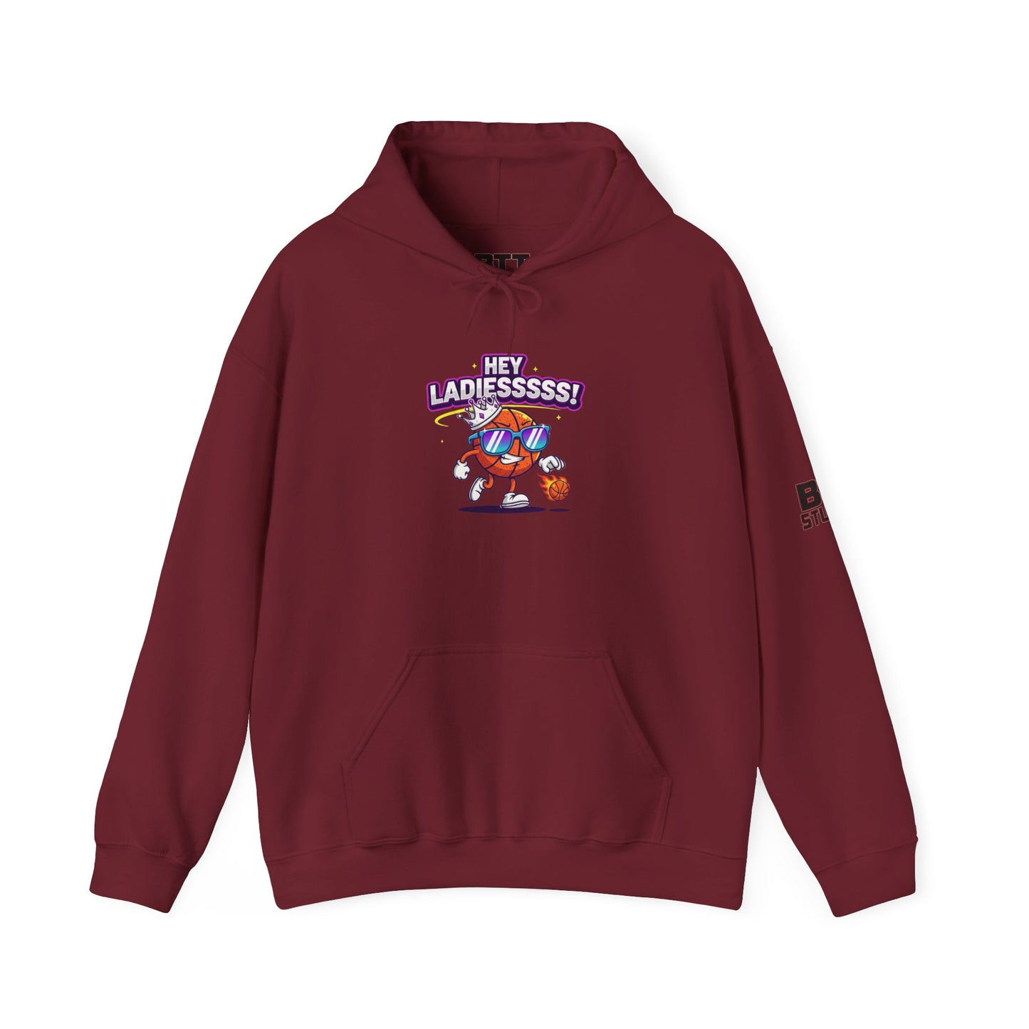 Hey Ladies Crown Hoodie (Mult Colors)
