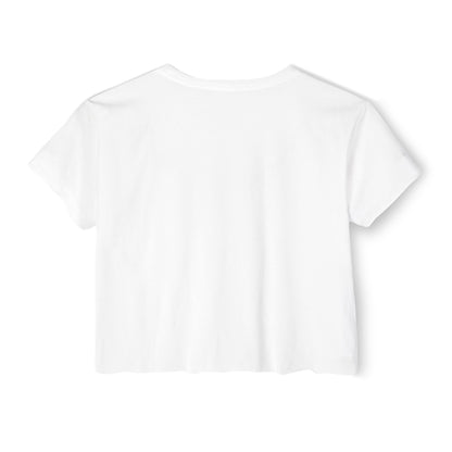 DirtSheet Dan Crop Top — Women's Festival Graphic Tee/Coach and Bro