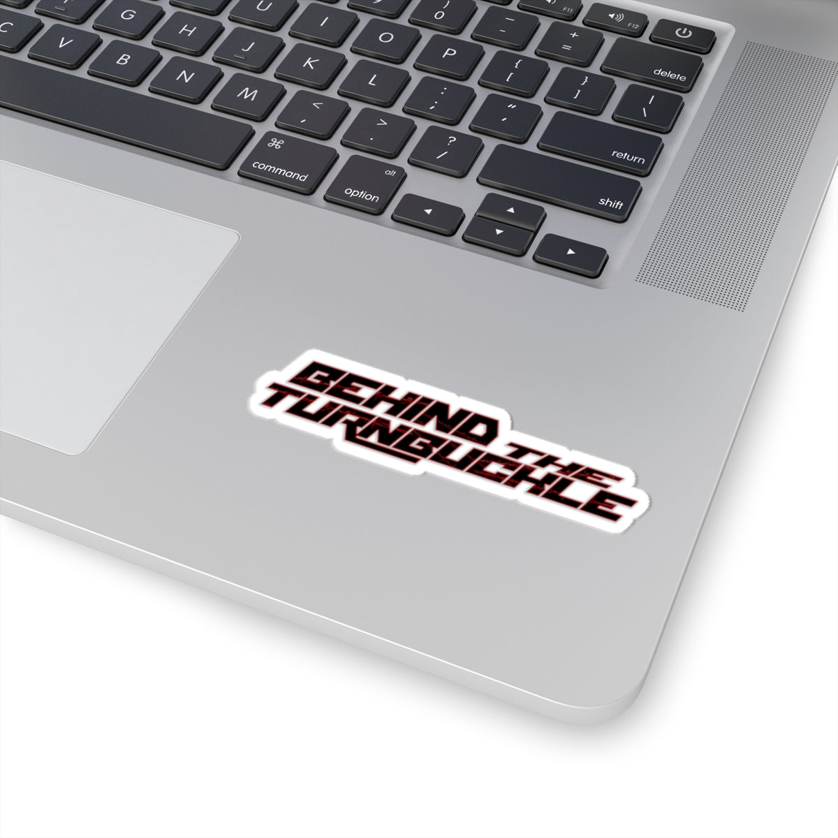Behind the Turnbuckle Kiss-Cut Stickers