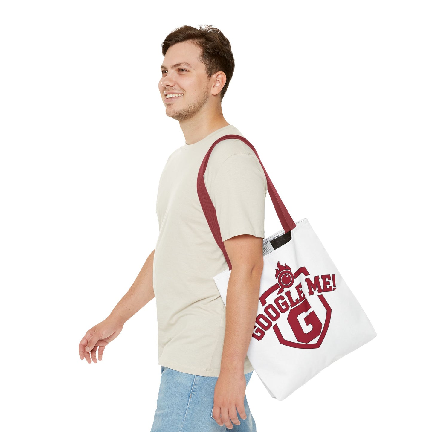 Google Me! Shield Tote Bag