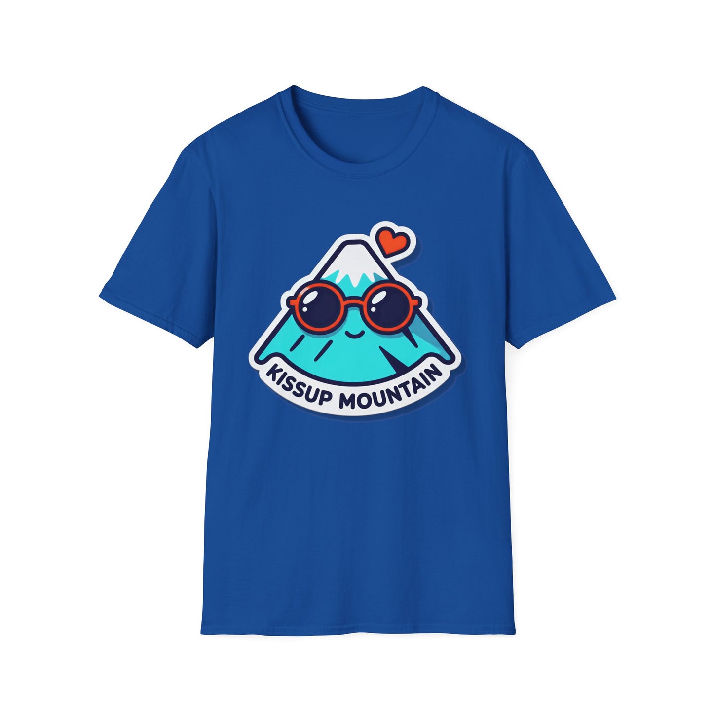 Kawaii 'Kissup Mountain' Cute Mountain Graphic Tee | Coach and Company 2026