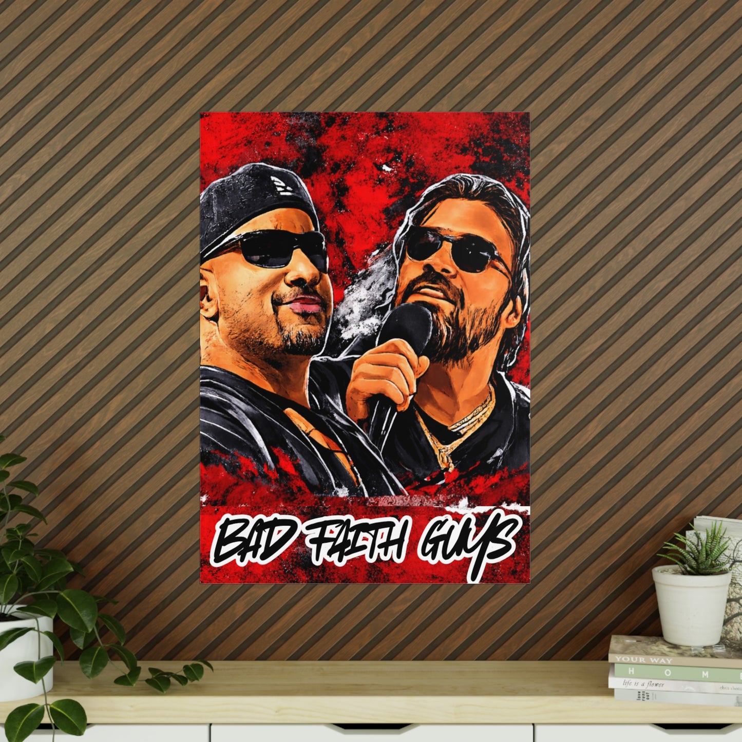 Photopaper Poster - "Bad Faith Guys" /Coach and Bro