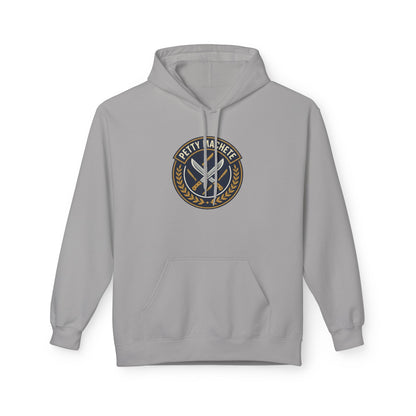 Petty Machete emblem Hoodie — Logo Pullover/Coach and Company