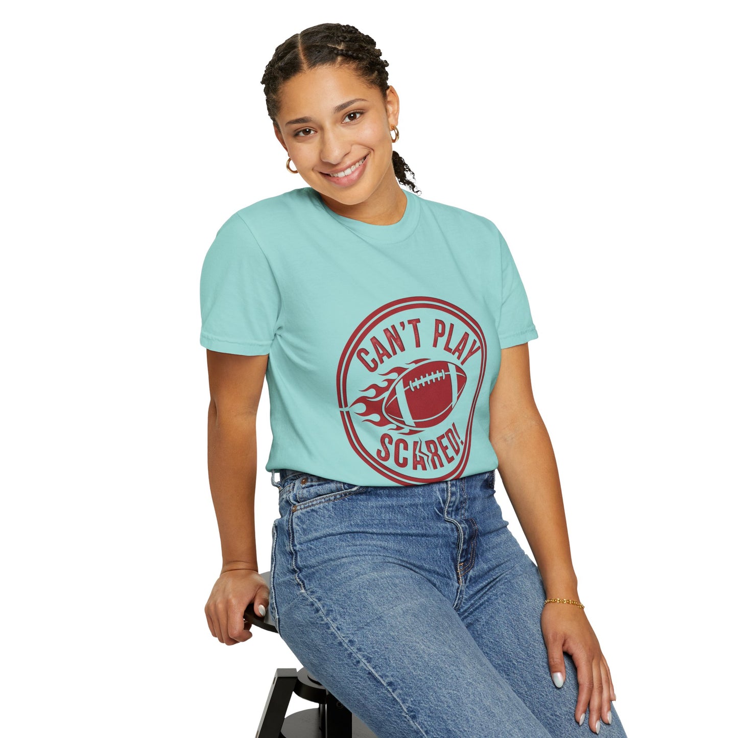 Can't Play Scared Tee (Mult Colors)