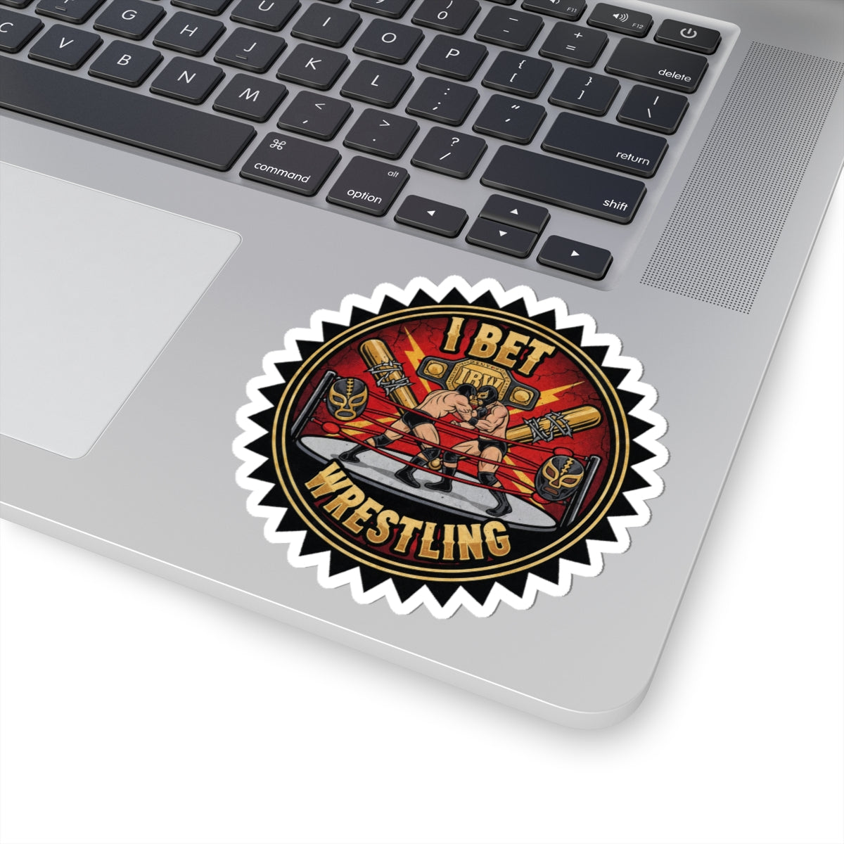 I Bet Wrestling Ring Stickers