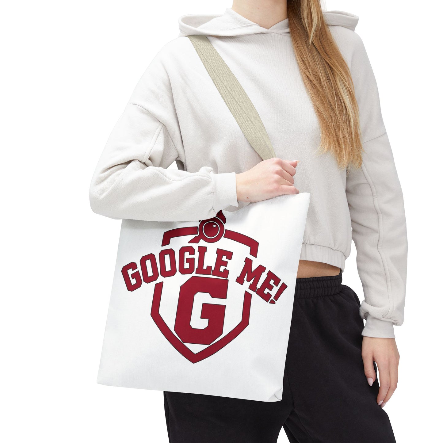 Google Me! Shield Tote Bag
