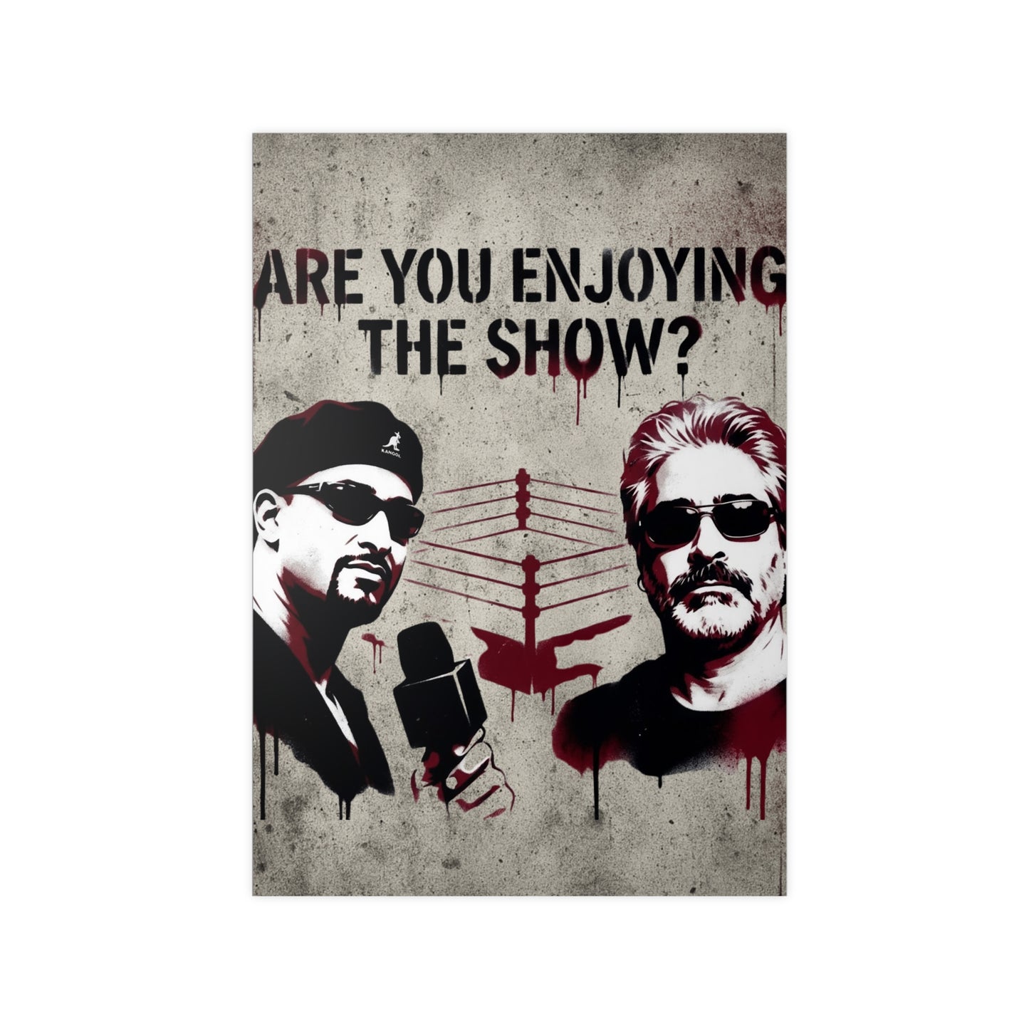 Are You Enjoying The Show? Photopaper Poster –Coach and Bro