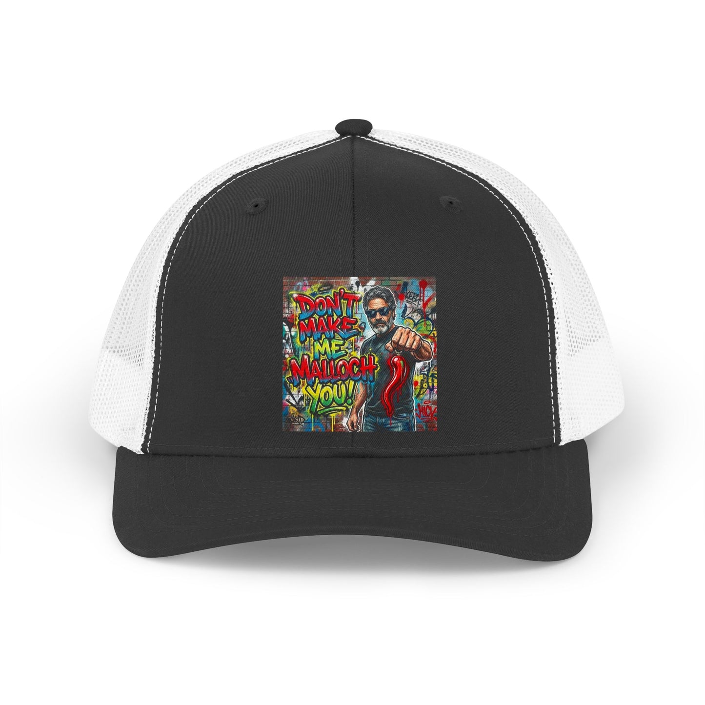 'Don't Make Me Watch You' Design Retro Trucker Hat — Coach and Bro