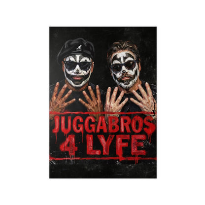Juggabros 4 Lyfe Photopaper Poster — Coach and Bro