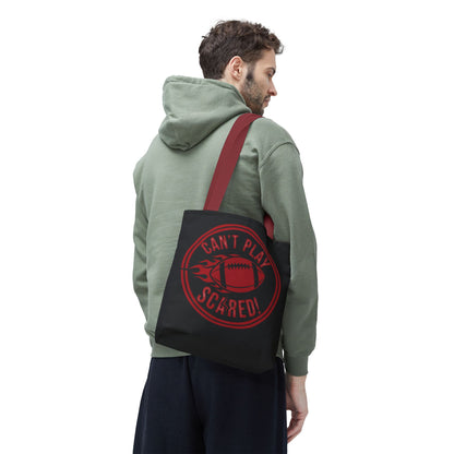 Can't Play Scared Tote Bag (Black)