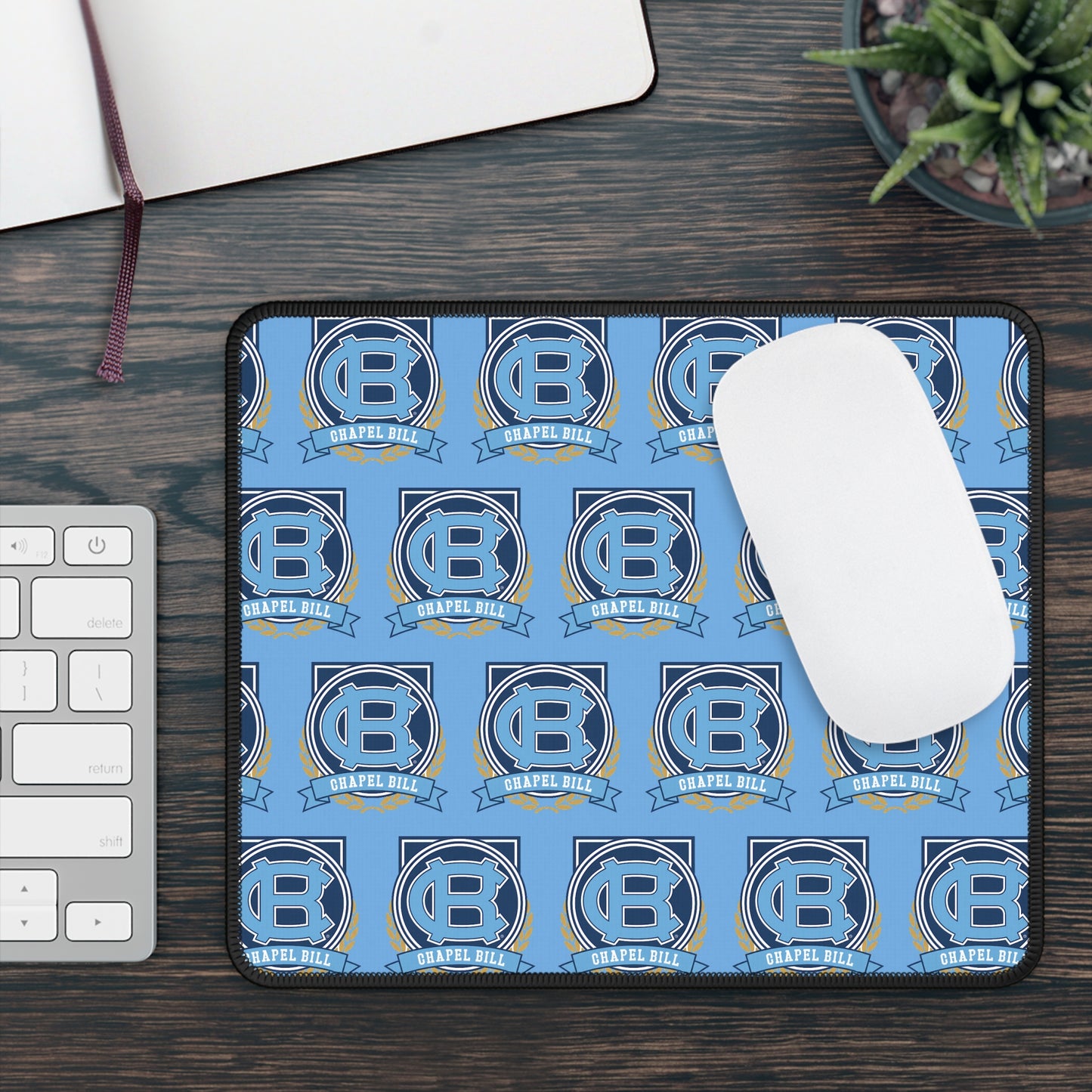 Chapel Bill Logo Print Mouse Pad