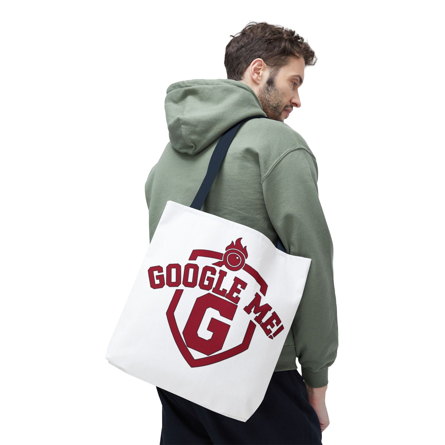 Google Me! Shield Tote Bag