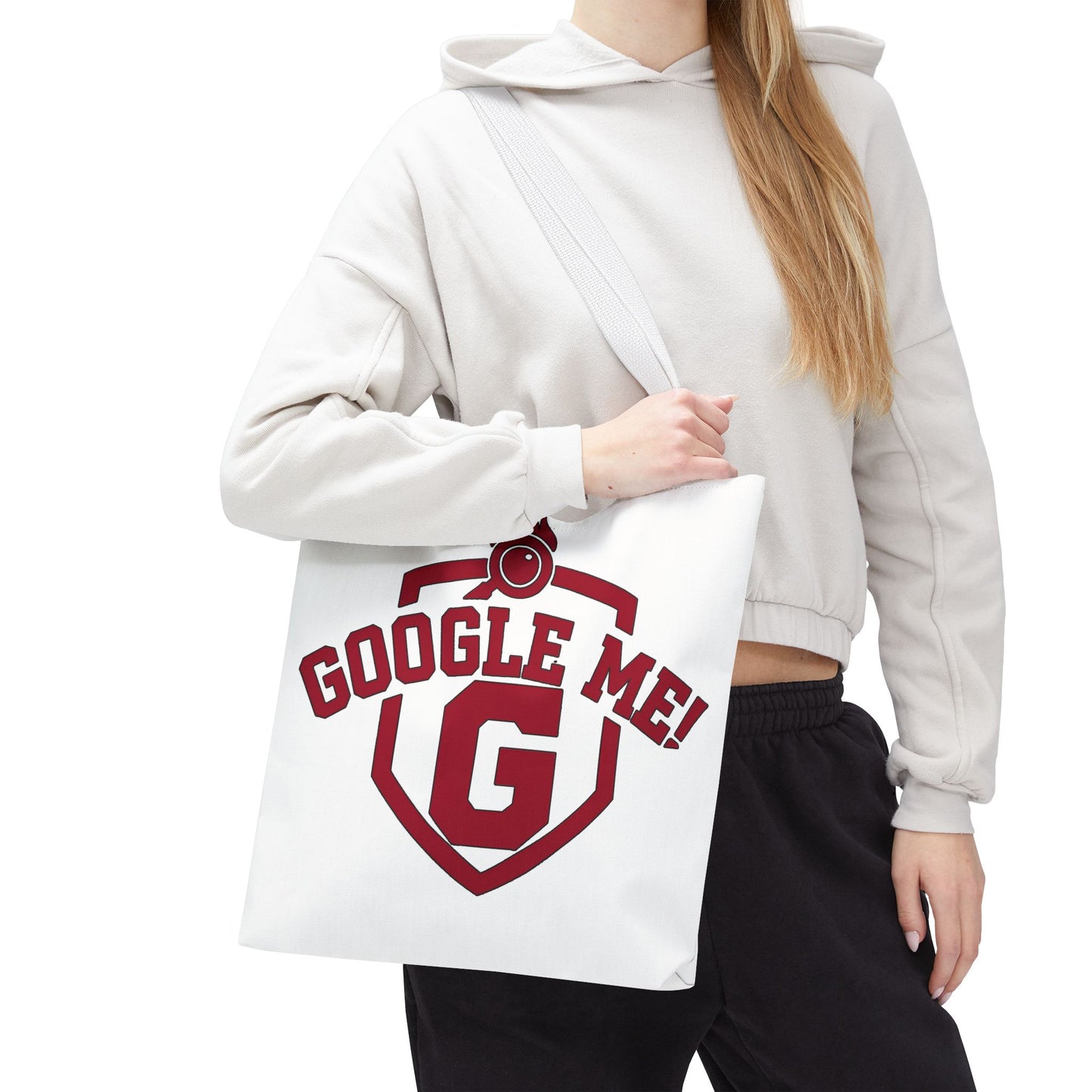 Google Me! Shield Tote Bag