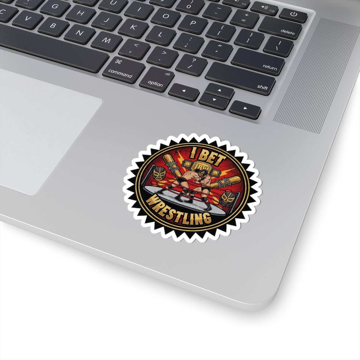 I Bet Wrestling Ring Stickers