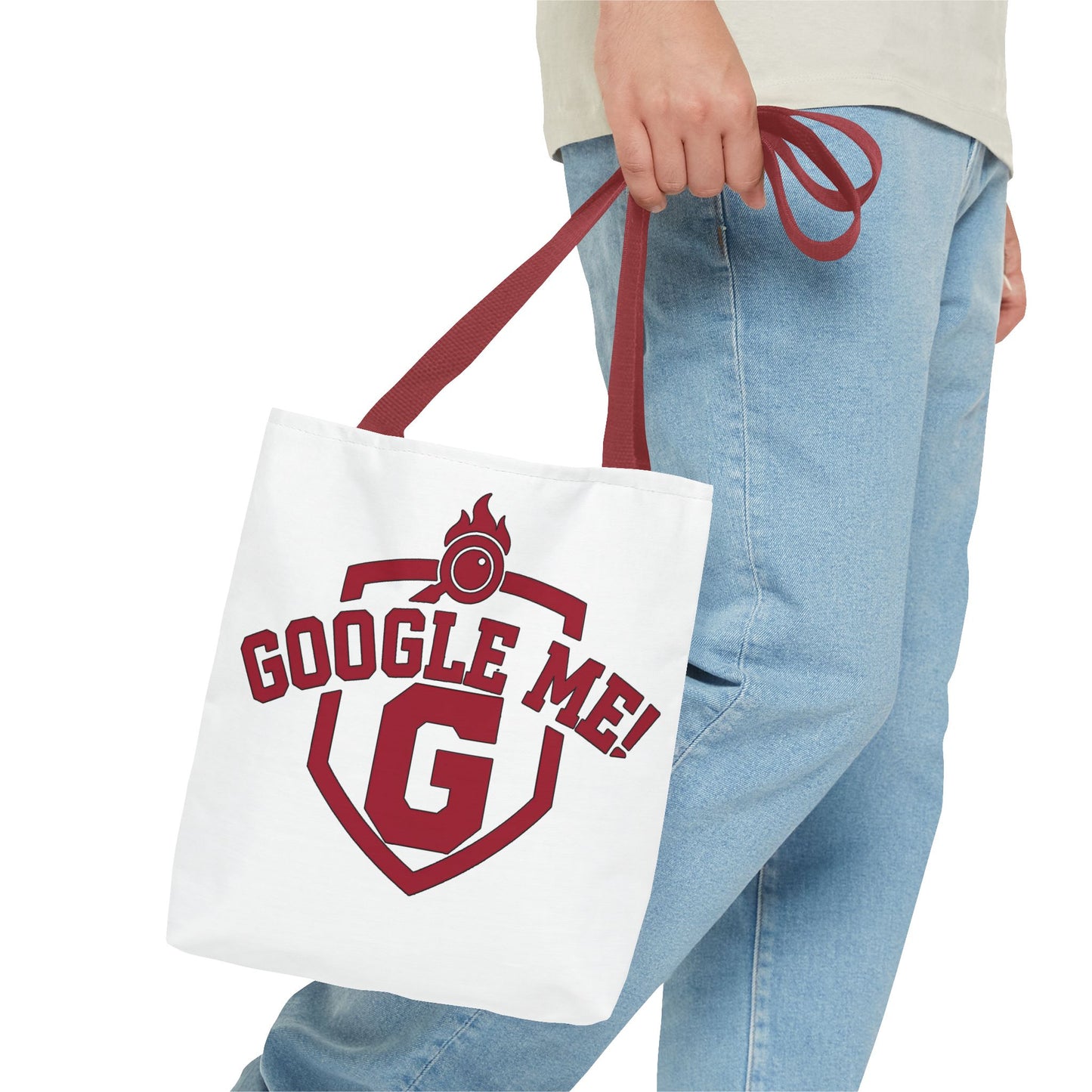 Google Me! Shield Tote Bag