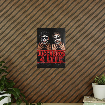 Juggabros 4 Lyfe Photopaper Poster — Coach and Bro