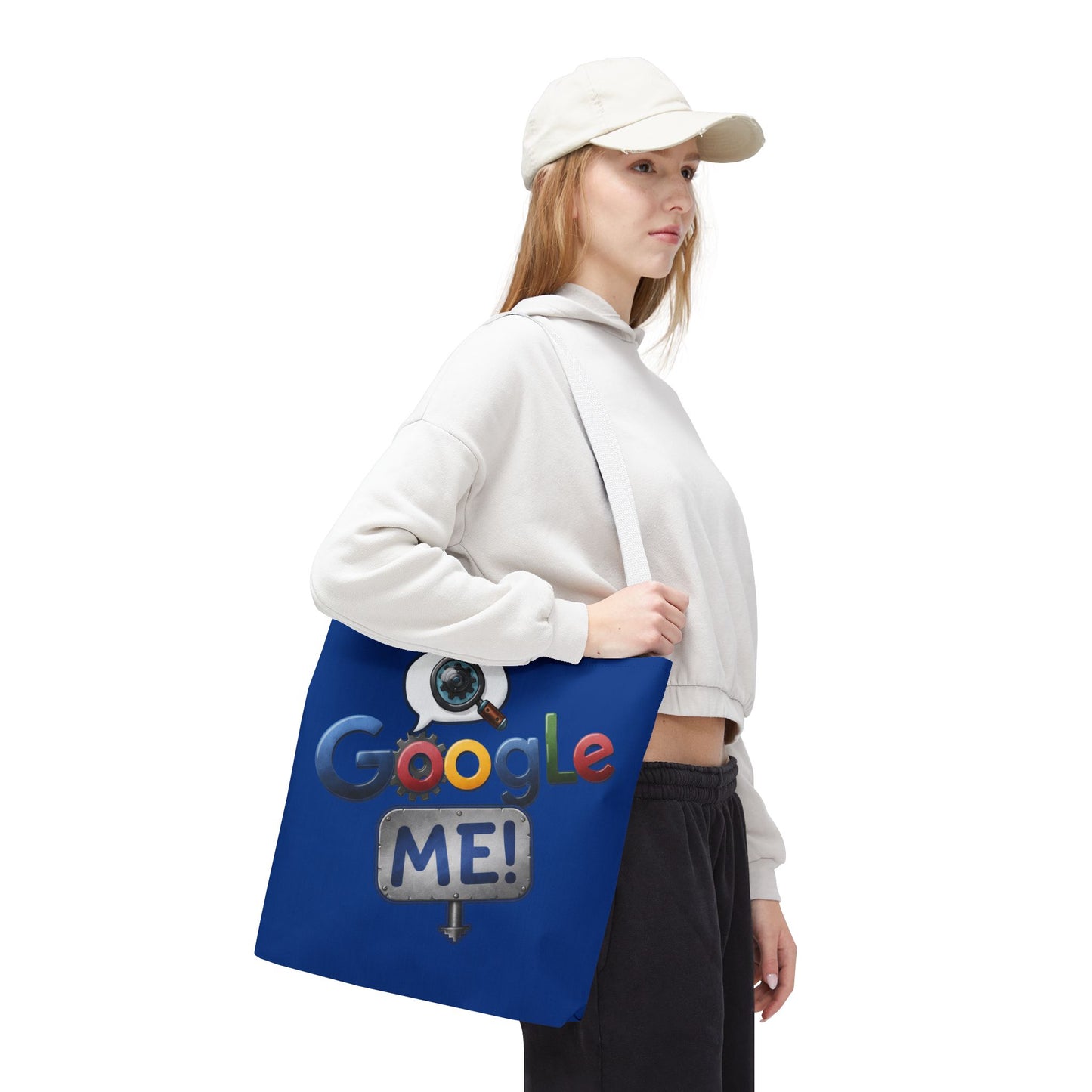 Google Me! Tote Bag (Blue)