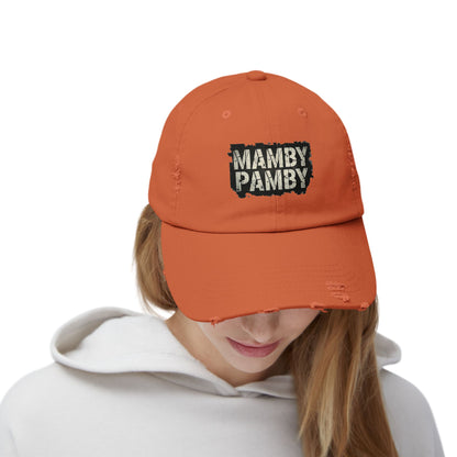 Mamby Pamby Distressed Hat