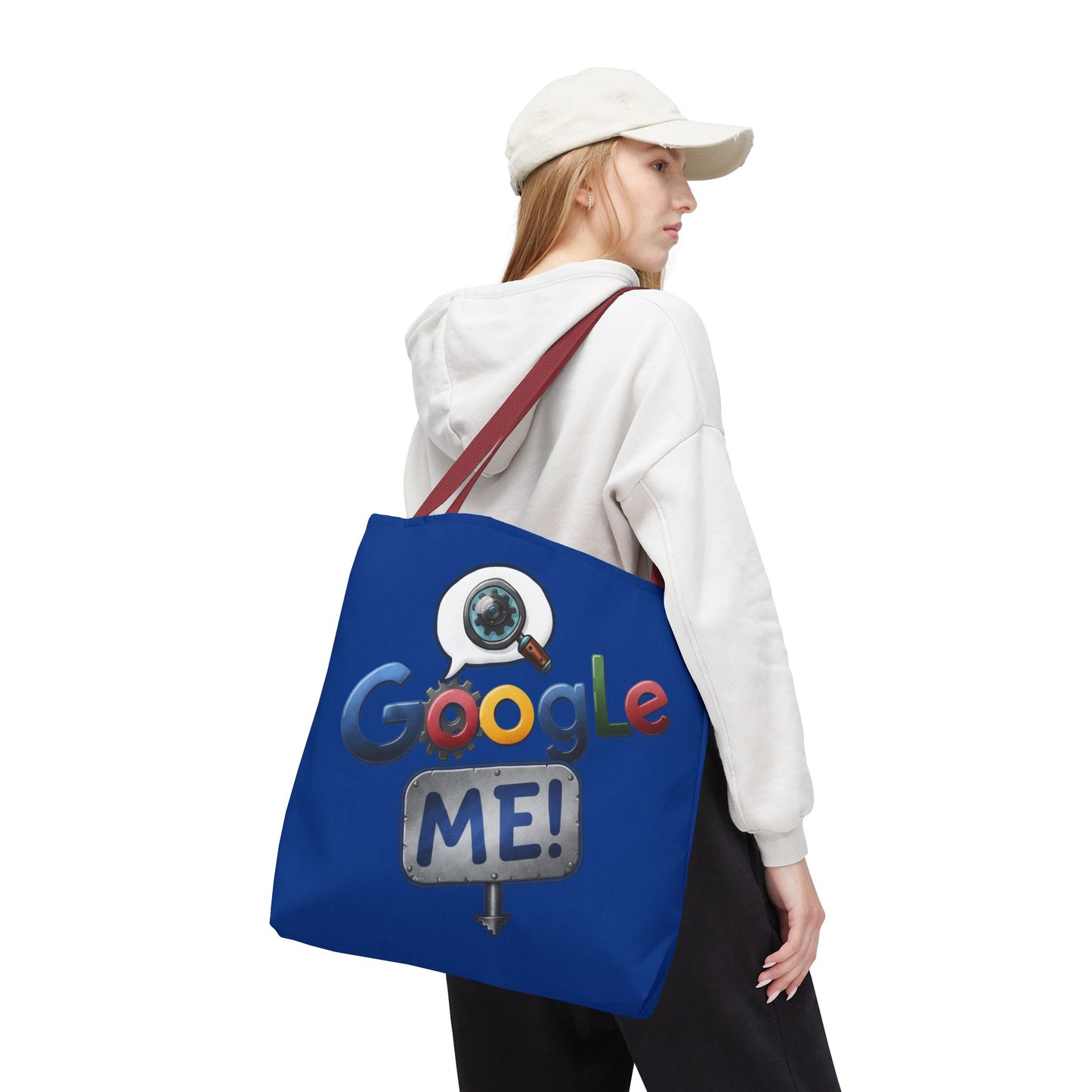 Google Me! Tote Bag (Blue)