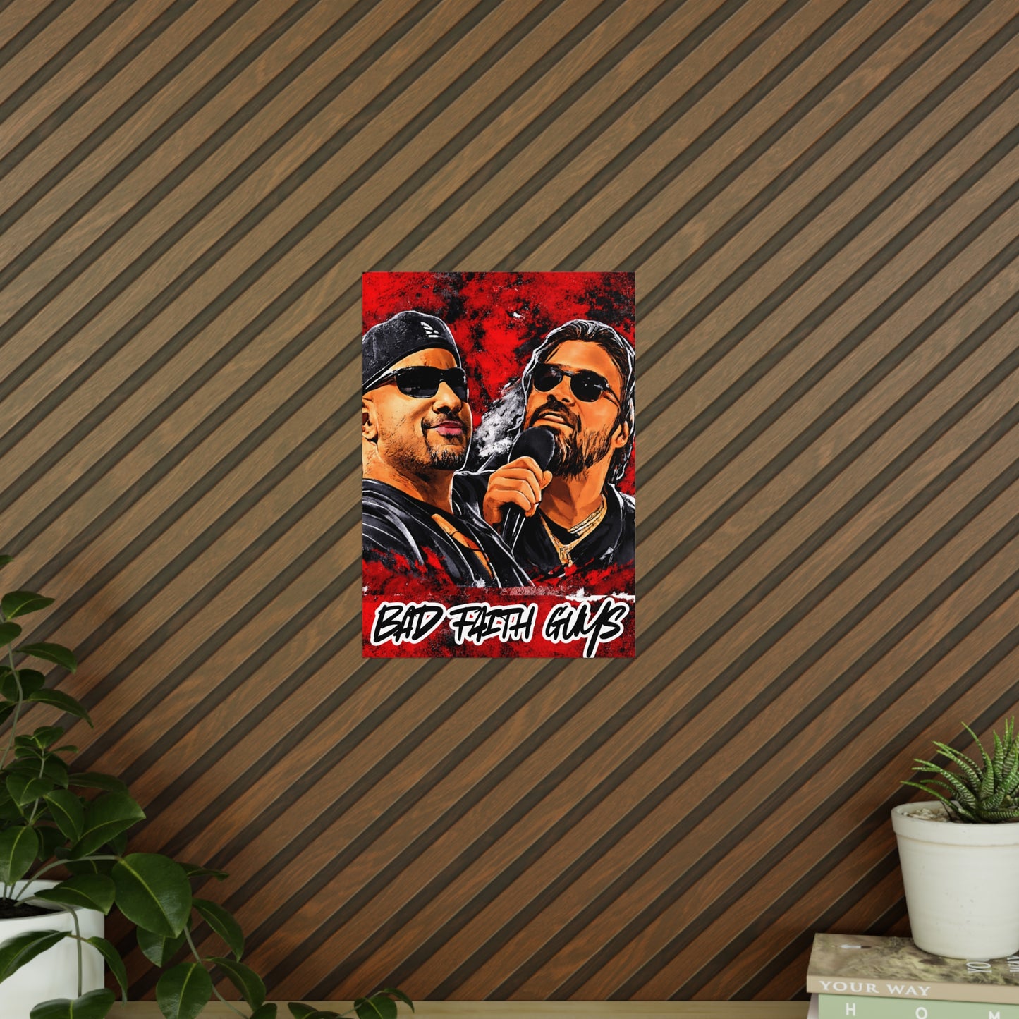 Photopaper Poster - "Bad Faith Guys" /Coach and Bro