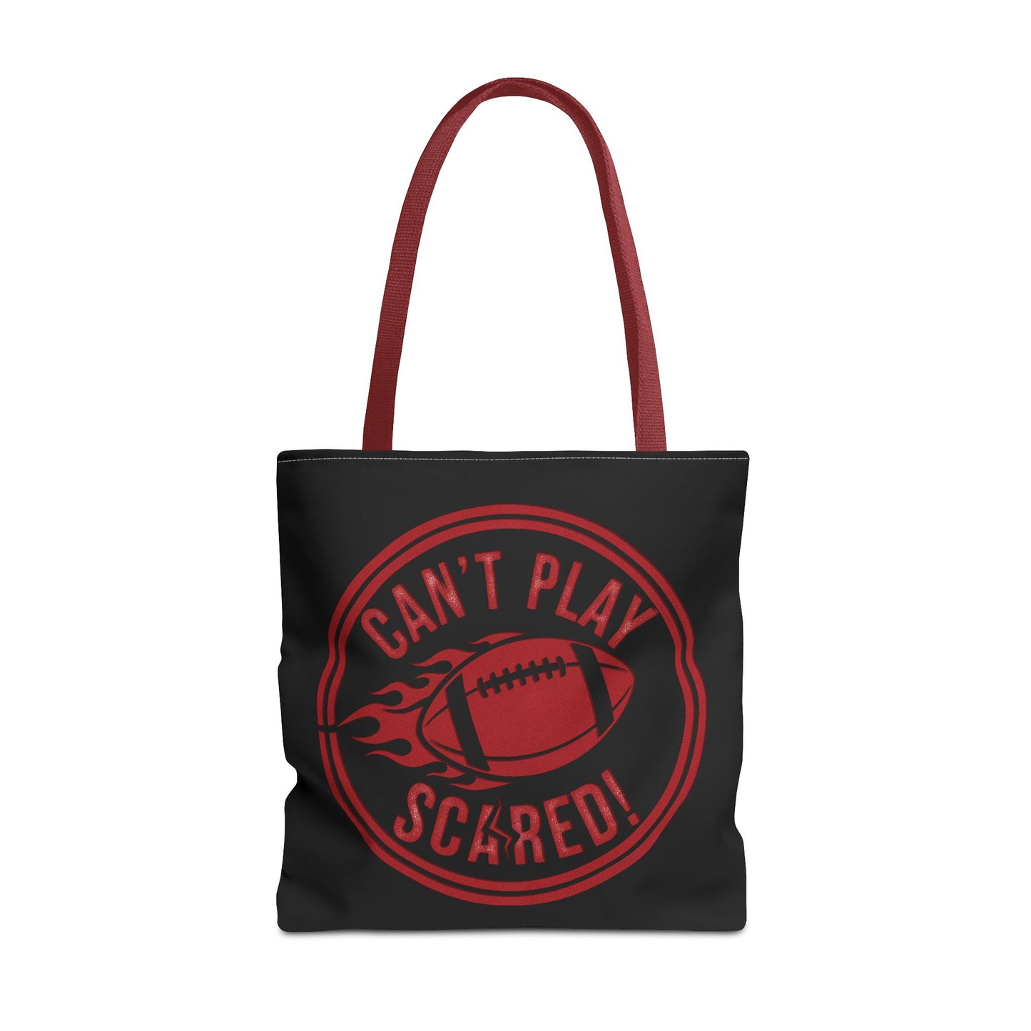 Can't Play Scared Tote Bag (Black)