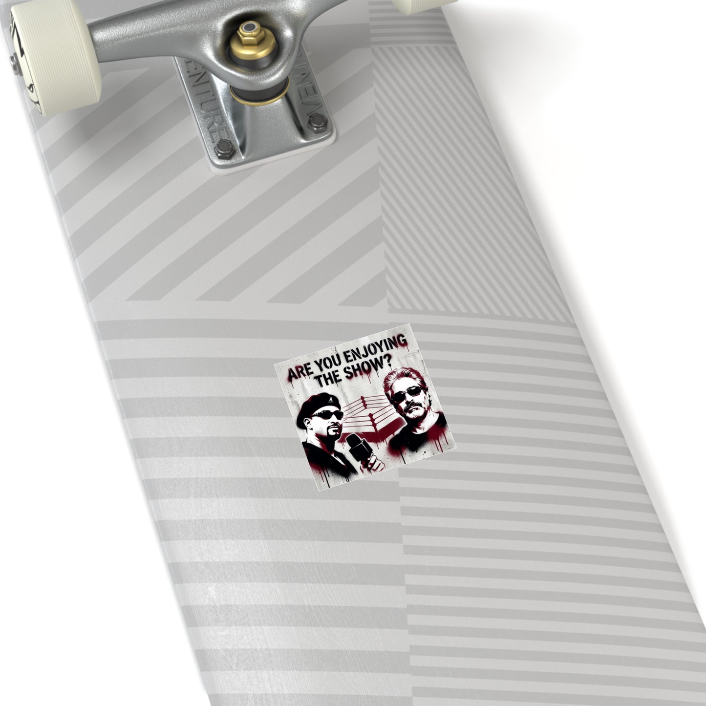 Are You Enjoying The Show? Square Sticker/Coach and Bro