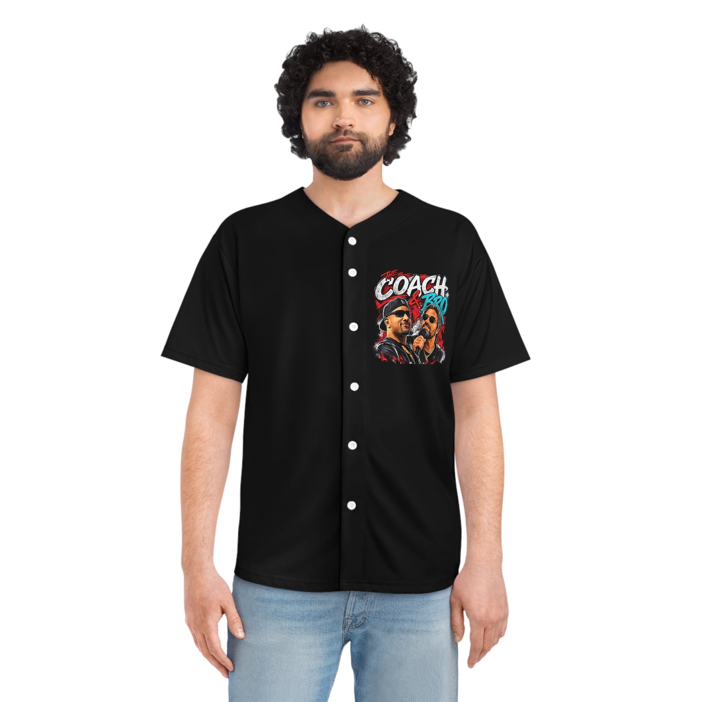 Coach & Bro Baseball Jersey — The Coach & Bro Graphic Team Shirt