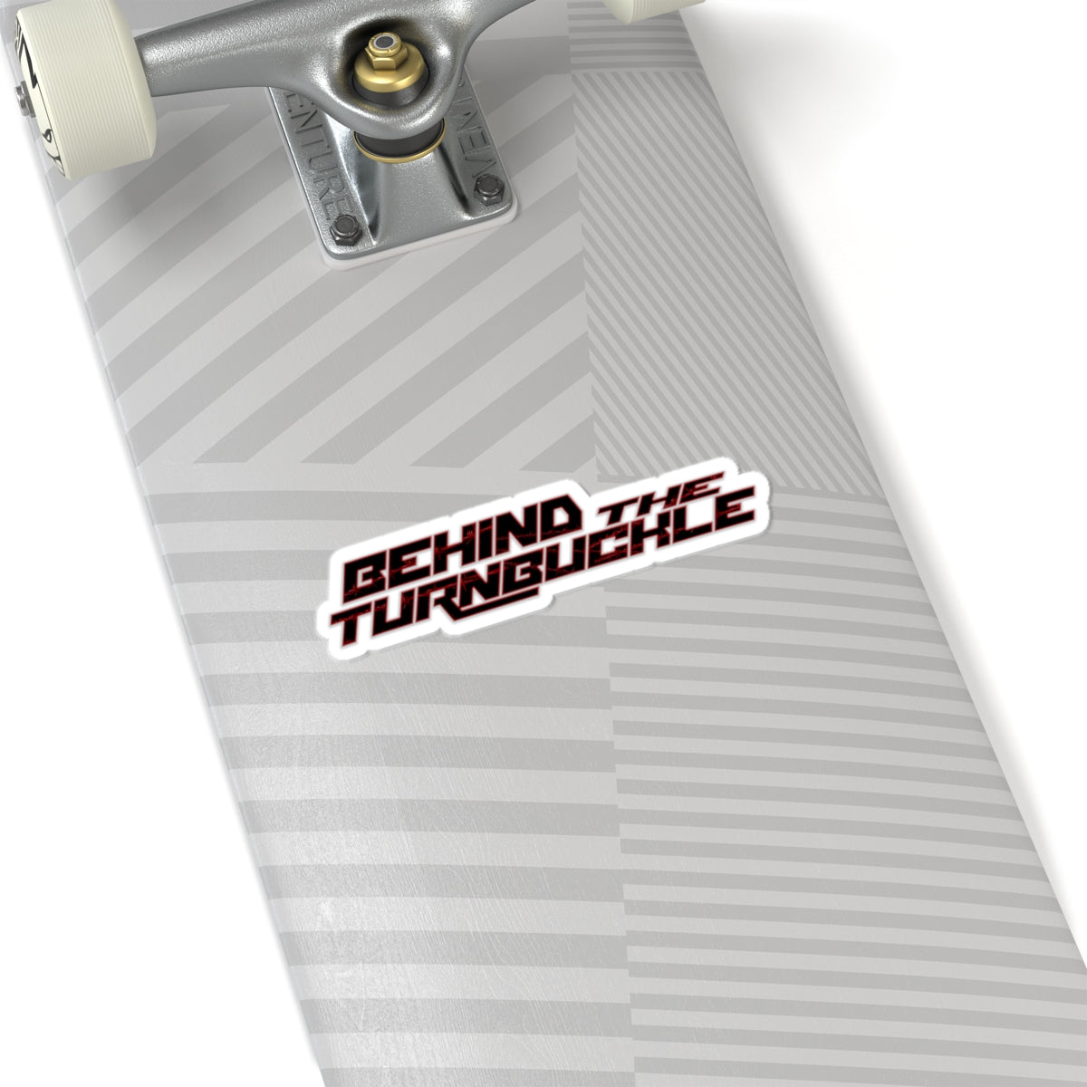 Behind the Turnbuckle Kiss-Cut Stickers