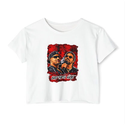 Bad Faith Guys- Crop Top-Coach and Bro