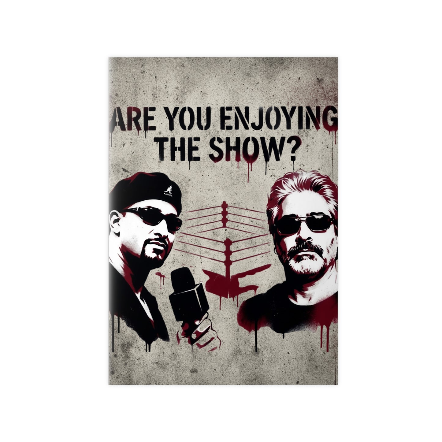 Are You Enjoying The Show? Photopaper Poster –Coach and Bro